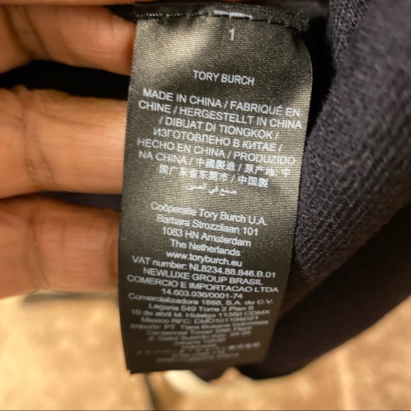 Tory Burch New Embroidered Dickie V-Neck Sweater.  NWT - Picture 13 of 16